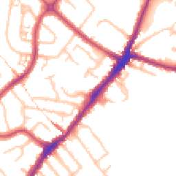 Daytime road noise heatmap for HA2 0ER