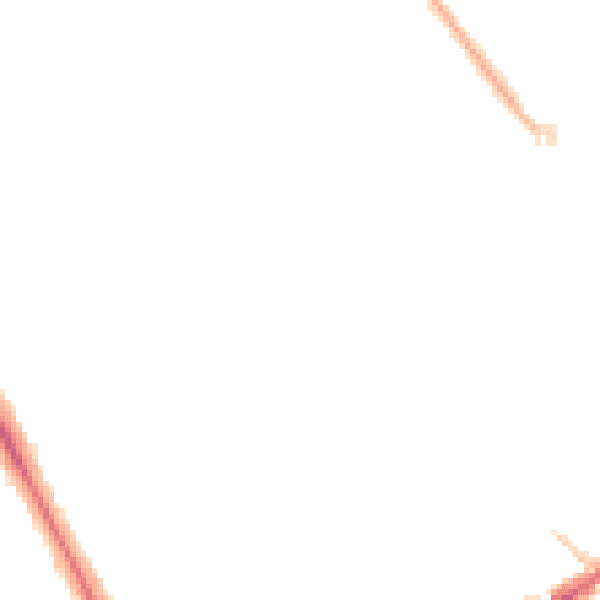 Night-time road noise heatmap for HA2 0FN