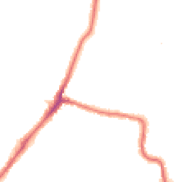 Night-time road noise heatmap for HA2 0HE