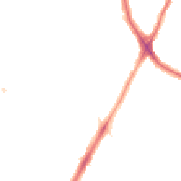 Night-time road noise heatmap for HA2 7PT