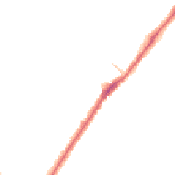 Night-time road noise heatmap for HA2 8BT