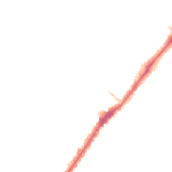 Night-time road noise heatmap for HA2 8DN