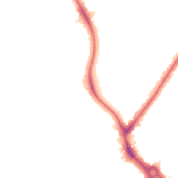 Night-time road noise heatmap for HA2 8PH