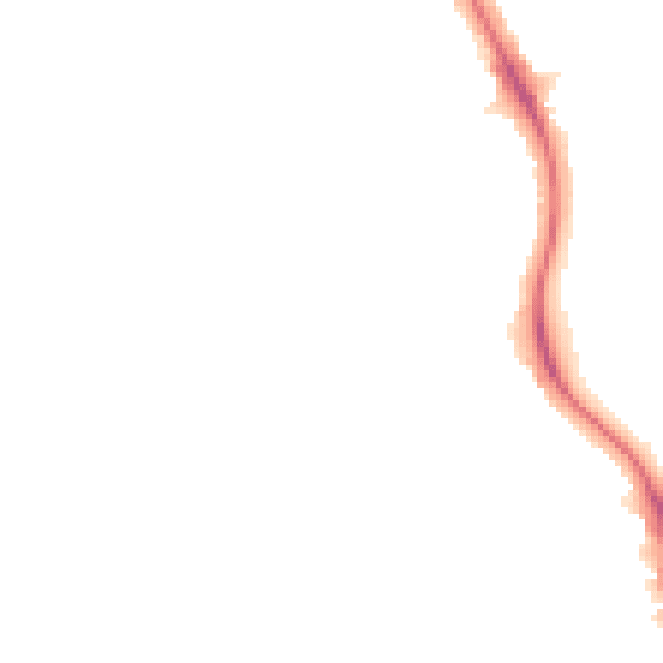 Night-time road noise heatmap for HA2 8TA