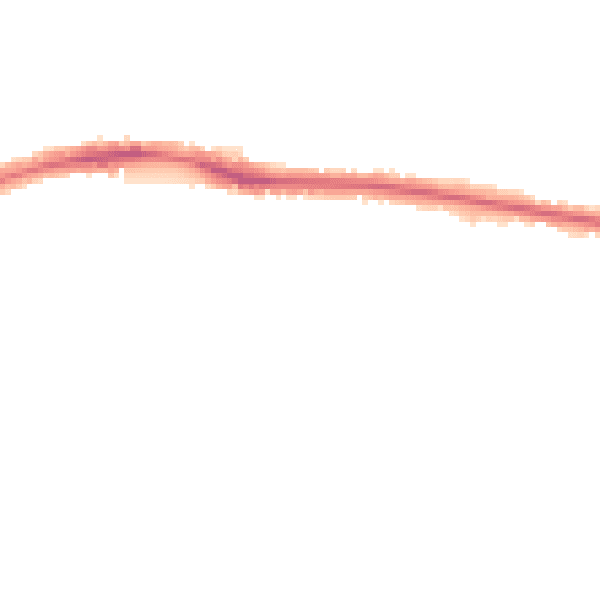 Night-time road noise heatmap for HA3 0UT