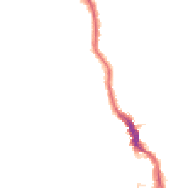 Night-time road noise heatmap for HA3 5DS