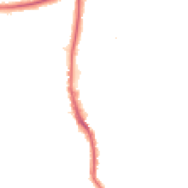 Night-time road noise heatmap for HA3 6EH