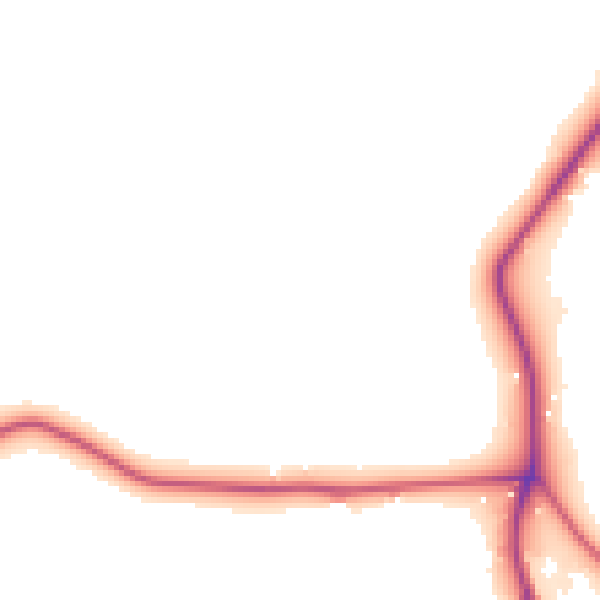 Daytime road noise heatmap for HA3 6SF