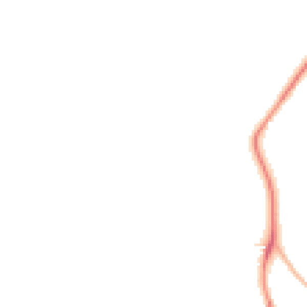 Night-time road noise heatmap for HA3 6SF