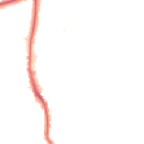 Night-time road noise heatmap for HA3 7DP