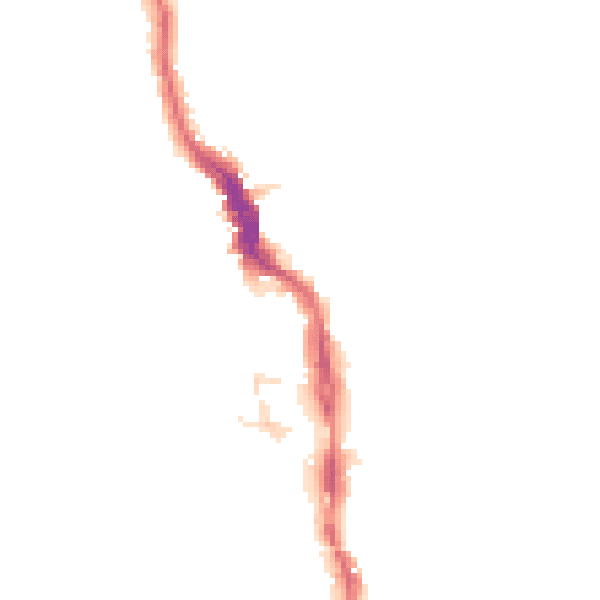 Night-time road noise heatmap for HA3 7RN