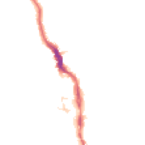 Night-time road noise heatmap for HA3 7SL