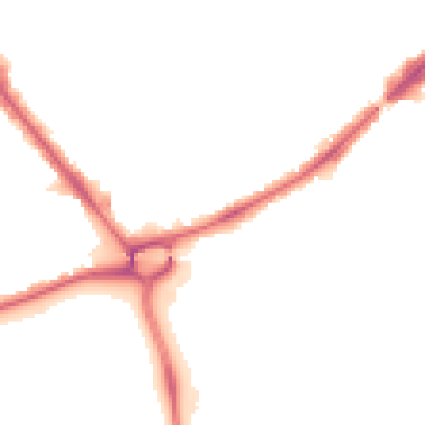 Night-time road noise heatmap for HA3 8AA