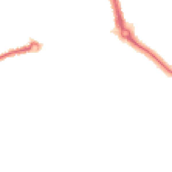 Night-time road noise heatmap for HA3 9HS