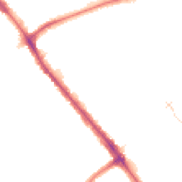 Night-time road noise heatmap for HA8 0AG