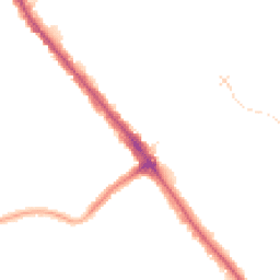 Night-time road noise heatmap for HA8 0BB