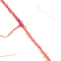 Night-time road noise heatmap for HA8 0DH