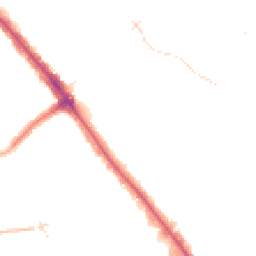 Night-time road noise heatmap for HA8 0DJ