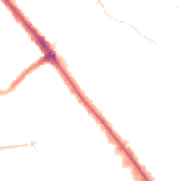 Night-time road noise heatmap for HA8 0DL