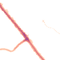 Night-time road noise heatmap for HA8 0HS