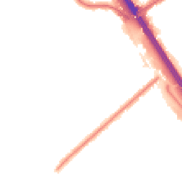 Night-time road noise heatmap for HA8 0SF