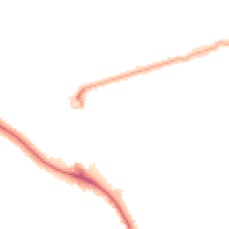Night-time road noise heatmap for HA8 5NU