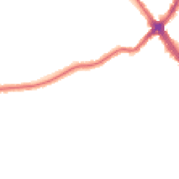 Night-time road noise heatmap for HA8 6HR
