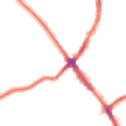 Night-time road noise heatmap for HA8 6JX