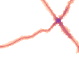 Night-time road noise heatmap for HA8 6LY