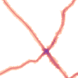 Night-time road noise heatmap for HA8 7EL