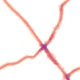 Night-time road noise heatmap for HA8 7HF