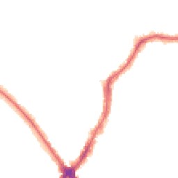 Night-time road noise heatmap for HA8 7LD