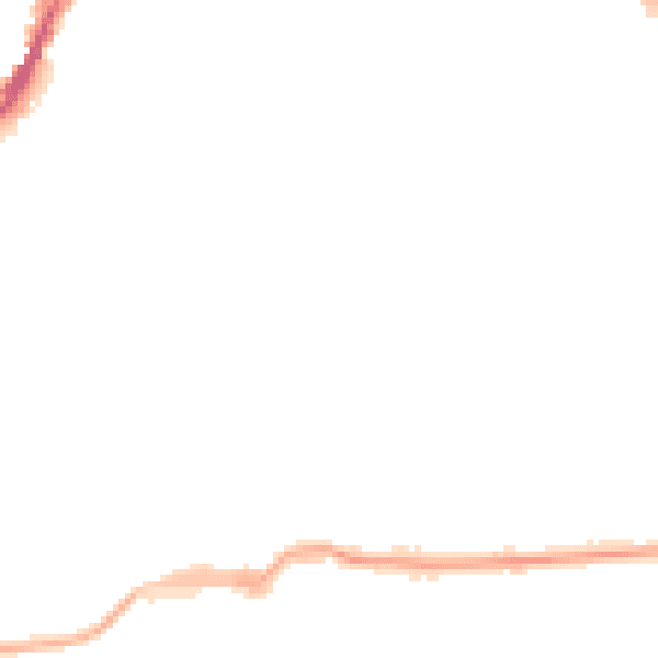 Night-time road noise heatmap for HA9 0FP