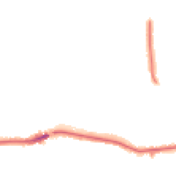 Night-time road noise heatmap for HA9 7RB