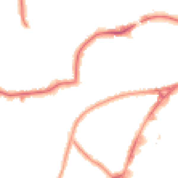 Night-time road noise heatmap for HA9 8ER