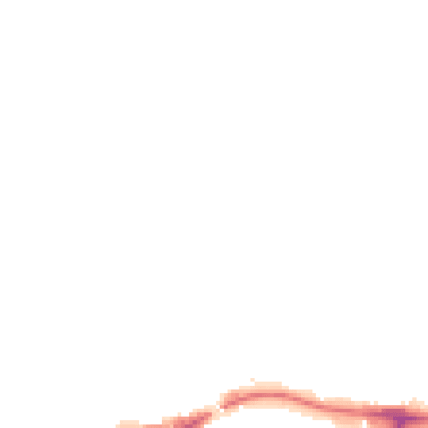 Night-time road noise heatmap for HA9 9QX