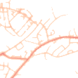 Daytime road noise heatmap for HD2 1ET