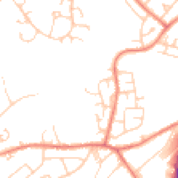 Daytime road noise heatmap for HD2 1LD