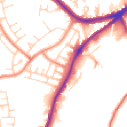 Daytime road noise heatmap for HD2 1TR