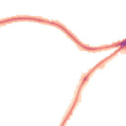 Night-time road noise heatmap for HD2 1WN