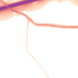 Night-time road noise heatmap for HD2 2HQ