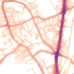 Daytime road noise heatmap for HD2 2RT