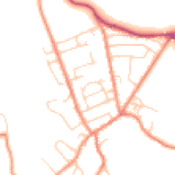 Daytime road noise heatmap for HD5 0ND