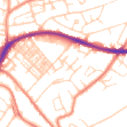 Daytime road noise heatmap for HD5 8DX