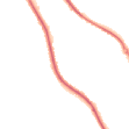 Night-time road noise heatmap for HD5 8RR