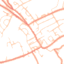 Daytime road noise heatmap for HD5 8RX