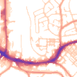 Daytime road noise heatmap for HD5 9DU
