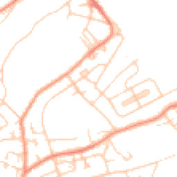 Daytime road noise heatmap for HD5 9QL