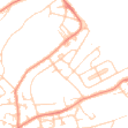 Daytime road noise heatmap for HD5 9QR
