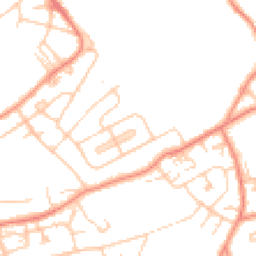 Daytime road noise heatmap for HD5 9RJ